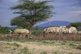 Domy Samburu.