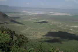 Krater Ngorongoro.