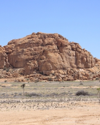 Namibia i Botswana kraj - Namibia & Botswana country