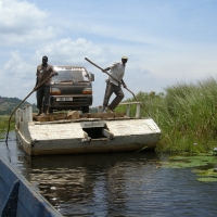 Prom na jeziorze Wiktorii.
