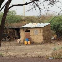 Gospodarstwo na wsi.