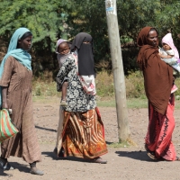 Muzułmanki bardzo rzadko zakrywają twarze.