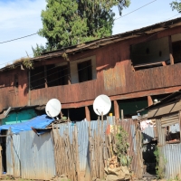 Anteny satelitarne można zobaczyć bardzo często.