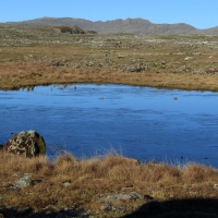 Na wysokości ponad 4 000m rozciąga się ogromny płaskowyż.