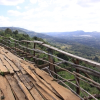 Widok na Wielki Rów Afrykański.