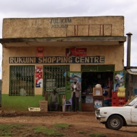 Sklep niedaleko Nakuru.