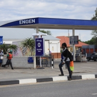 Przejazd do P. N. Etosha - Otijwarongo.
