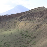 Okolice jeziora Natron.