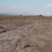 Okolice jeziora Natron.