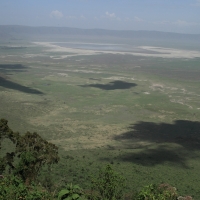 Krater Ngorongoro.