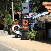 Nawet warsztaty są kolorowe.