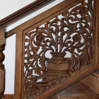 Wnętrze budynku właściciela plantacji herbaty.