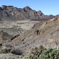 Kaldera wulkanu Teide.