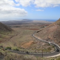 Lanzarote - wnętrze wyspy.