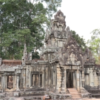 Świątynia Bayon w Angkor - taras słoni