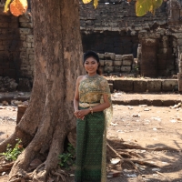 Nokorbachey swiatynia w Kampong Cham