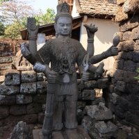 Nokorbachey swiatynia w Kampong Cham